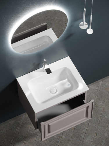 Тумба под раковину Sancos Very VR60SM 59х44,5х40,6 настенная - фото 5